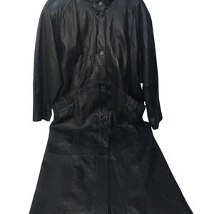 Elegant Black Leather Jacket